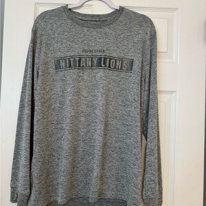 Gray Long Sleeve Penn State Nittany Lions Shirt